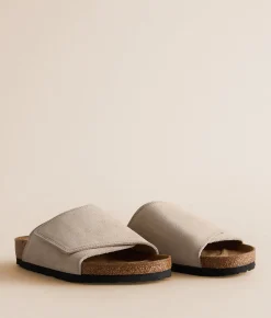 Shoes | Birkenstock® Solana Slide Oyster Suede