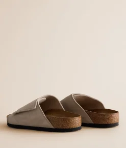 Shoes | Birkenstock® Solana Slide Oyster Suede