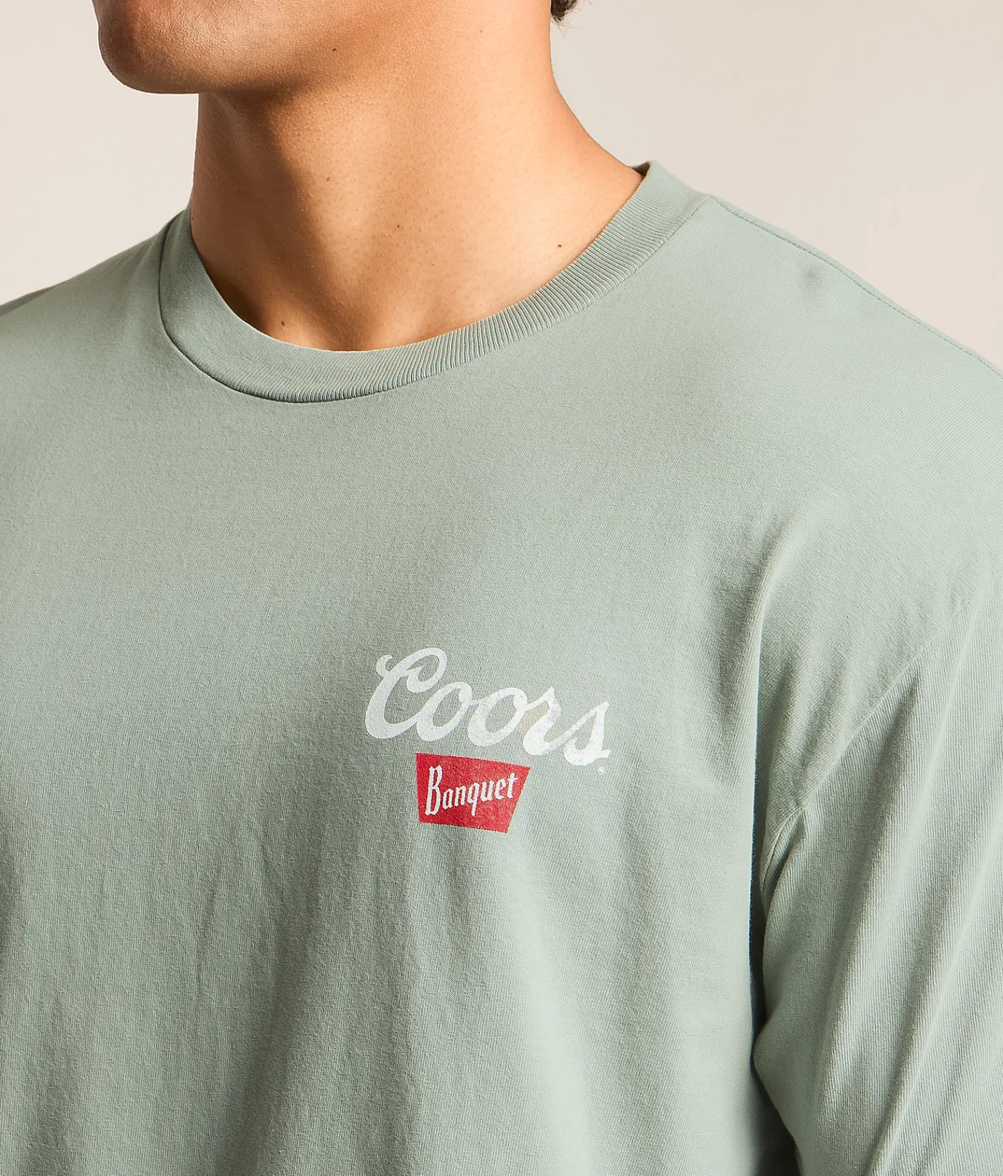 Brew City Solar Coors Banquet T-Shirt Moss Clearance