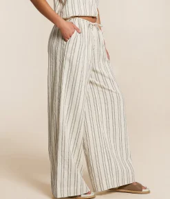 Bottoms | Z Supply Soleil Striped Pant Sea Salt
