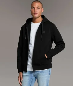 Maven Co-op Solid Heat Hoodie Black Clearance
