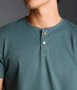 Outpost Makers Solid Henley North Atlantic Best