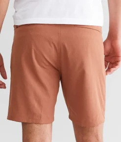 Bottoms|Shorts | Maven Co-op Solid Performance Stretch Short Clay