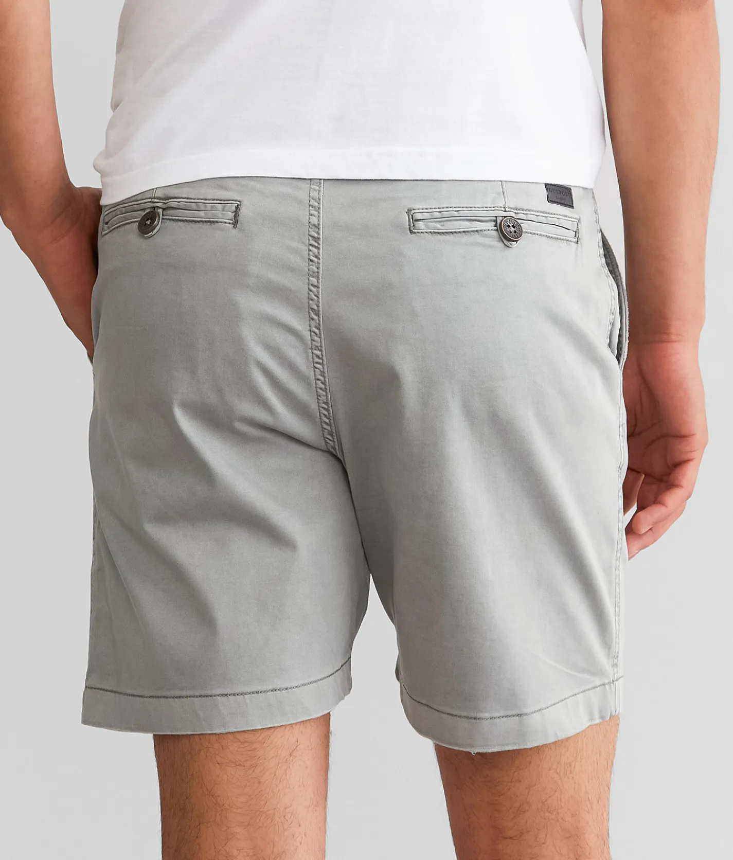 Bottoms|Shorts | Outpost Makers Solid Stretch Short Steeple