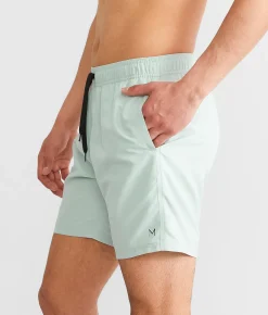 Maven Co-op Solid Swim Trunks Seafoam
