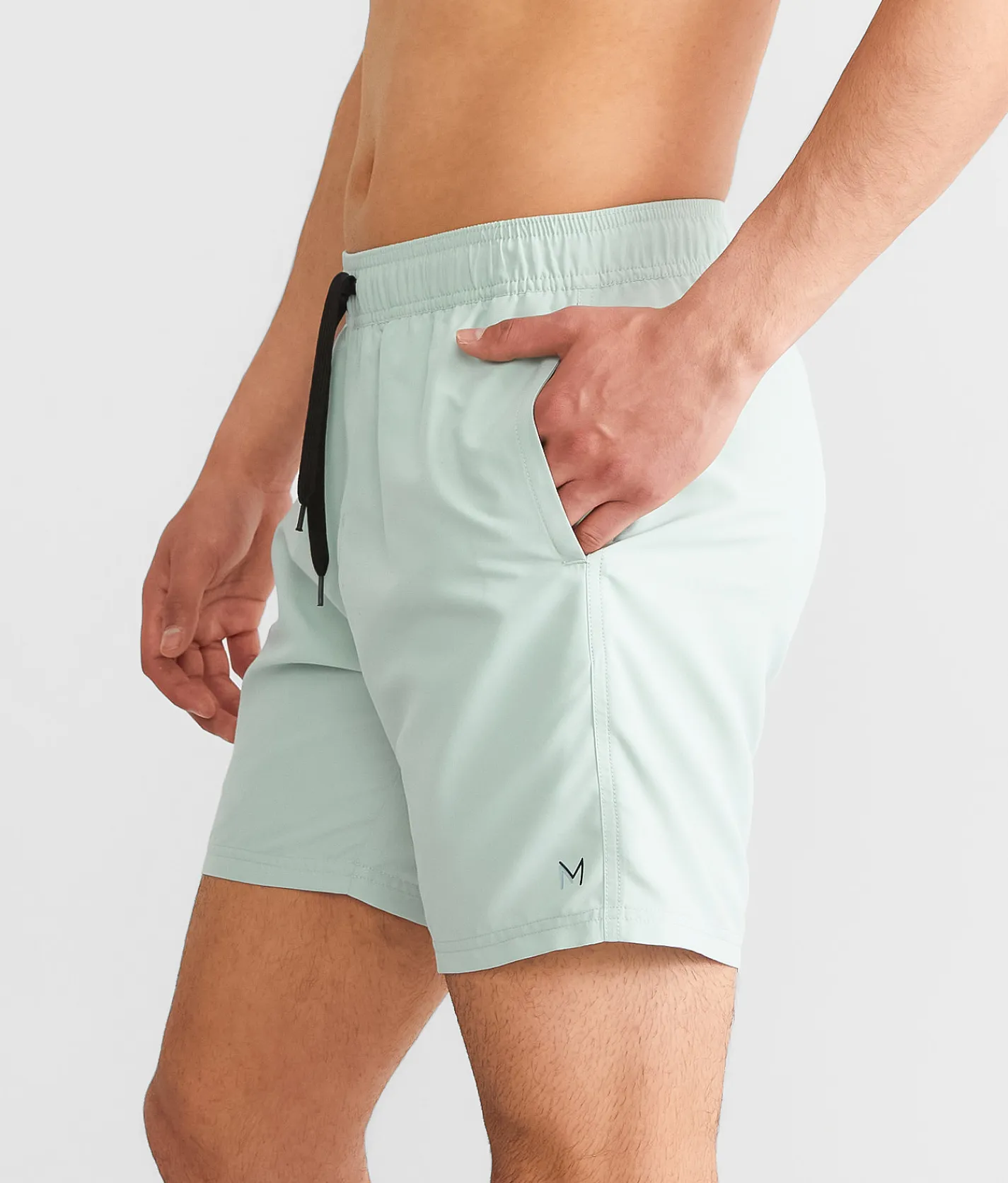 Maven Co-op Solid Swim Trunks Seafoam