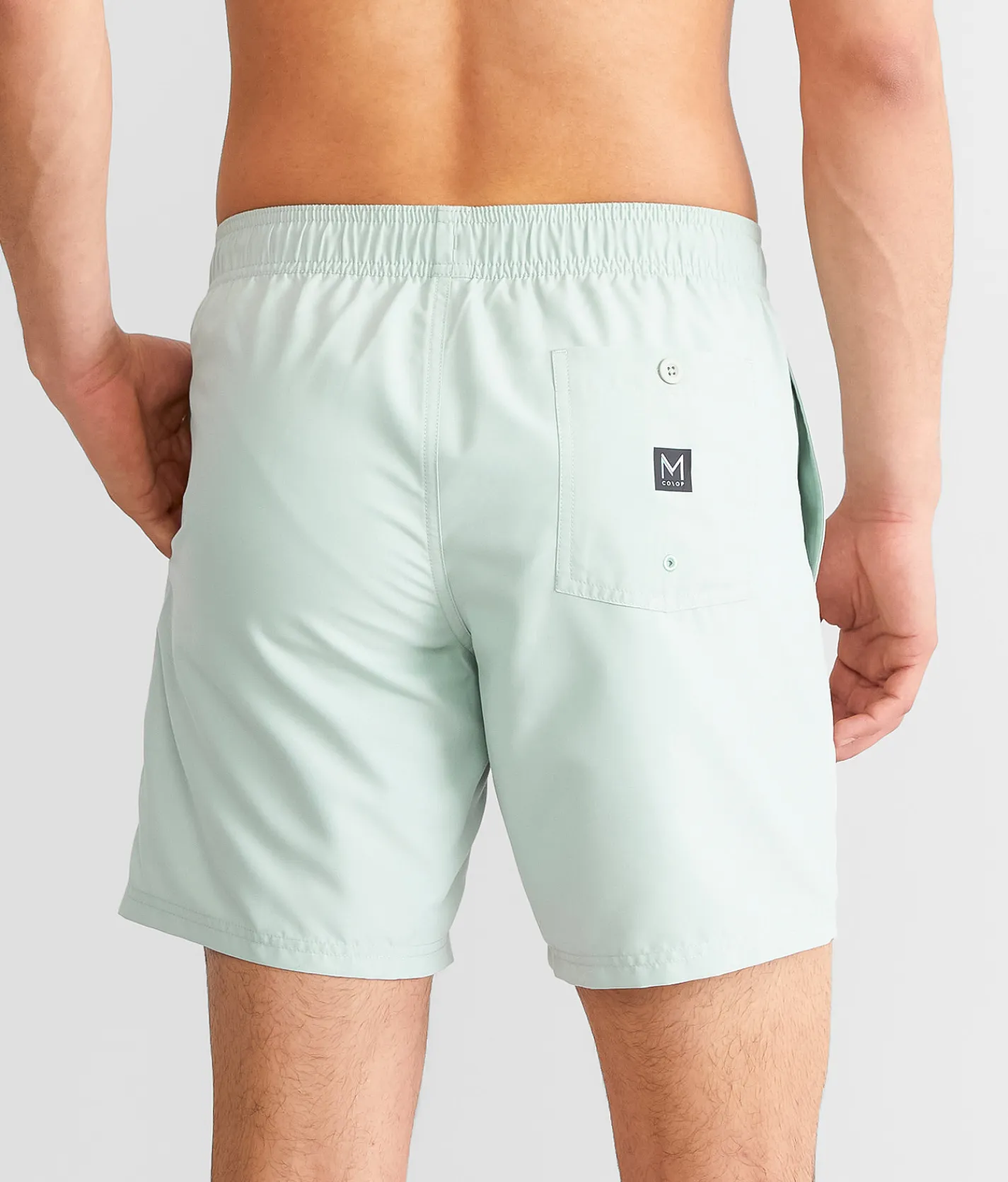 Maven Co-op Solid Swim Trunks Seafoam