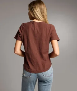 Tops | BKE Solid T-Shirt Marron
