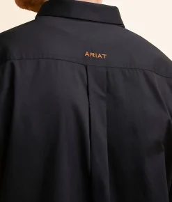 Tops | Ariat Solid Twill Shirt Black