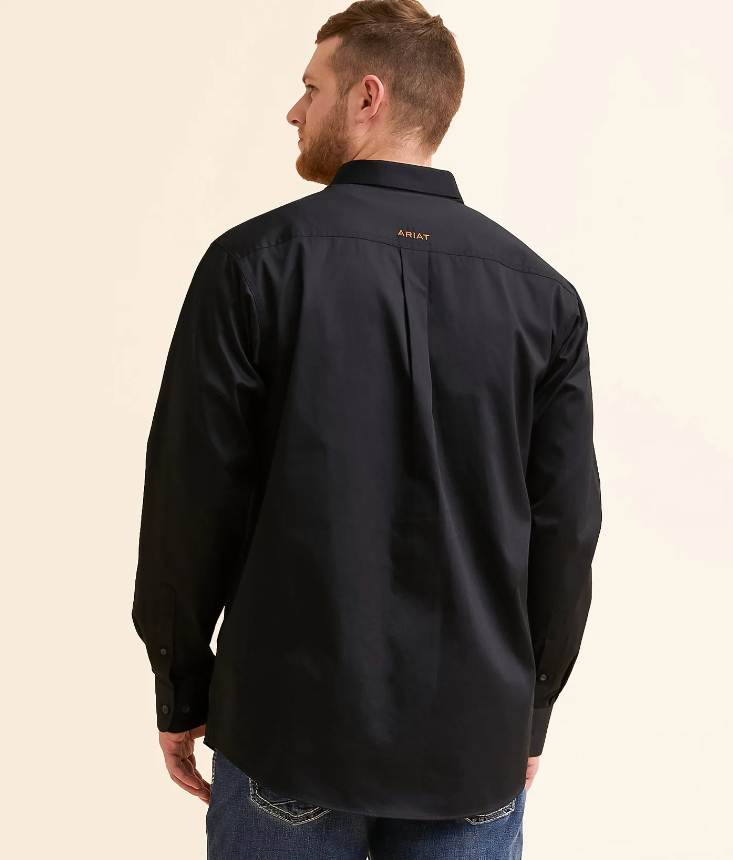 Tops | Ariat Solid Twill Shirt Black