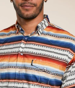 Tops | Hooey Sol Western Performance Shirt San Juan Serape