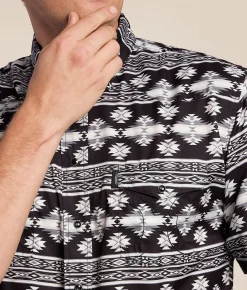 Tops | Hooey Sol Western Performance Stretch Shirt Black Aztec