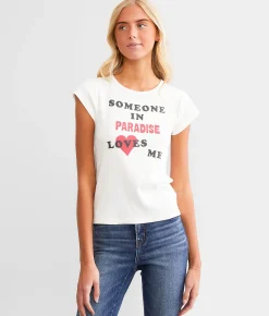 Tops | Z Supply Someone Loves Me T-Shirt Sea Salt