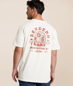 Sendero Provisions Co. Sonora T-Shirt Vintage White Sale