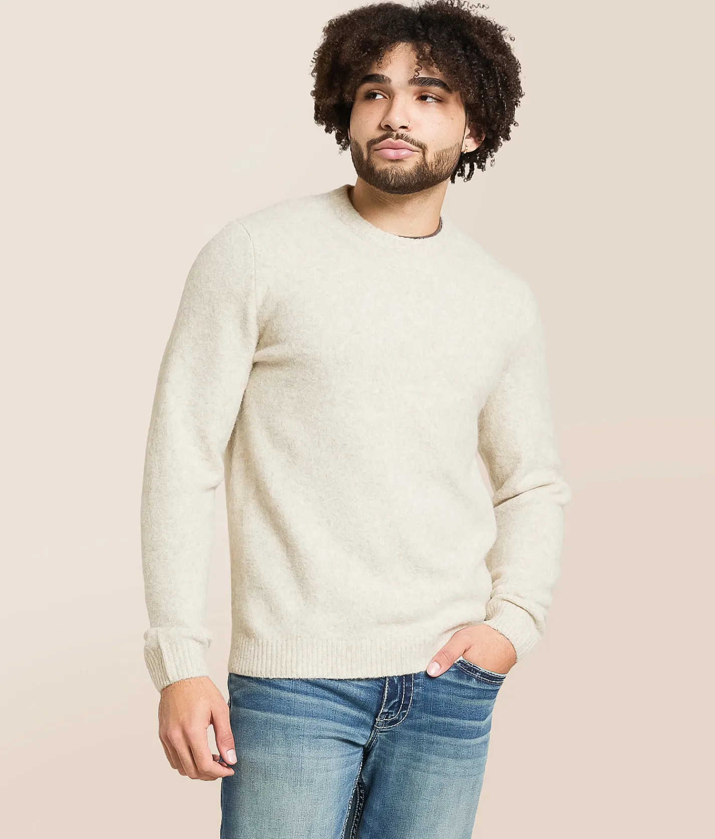 Tops | Jack&Jones® Souffle Knit Sweater Silver Lining