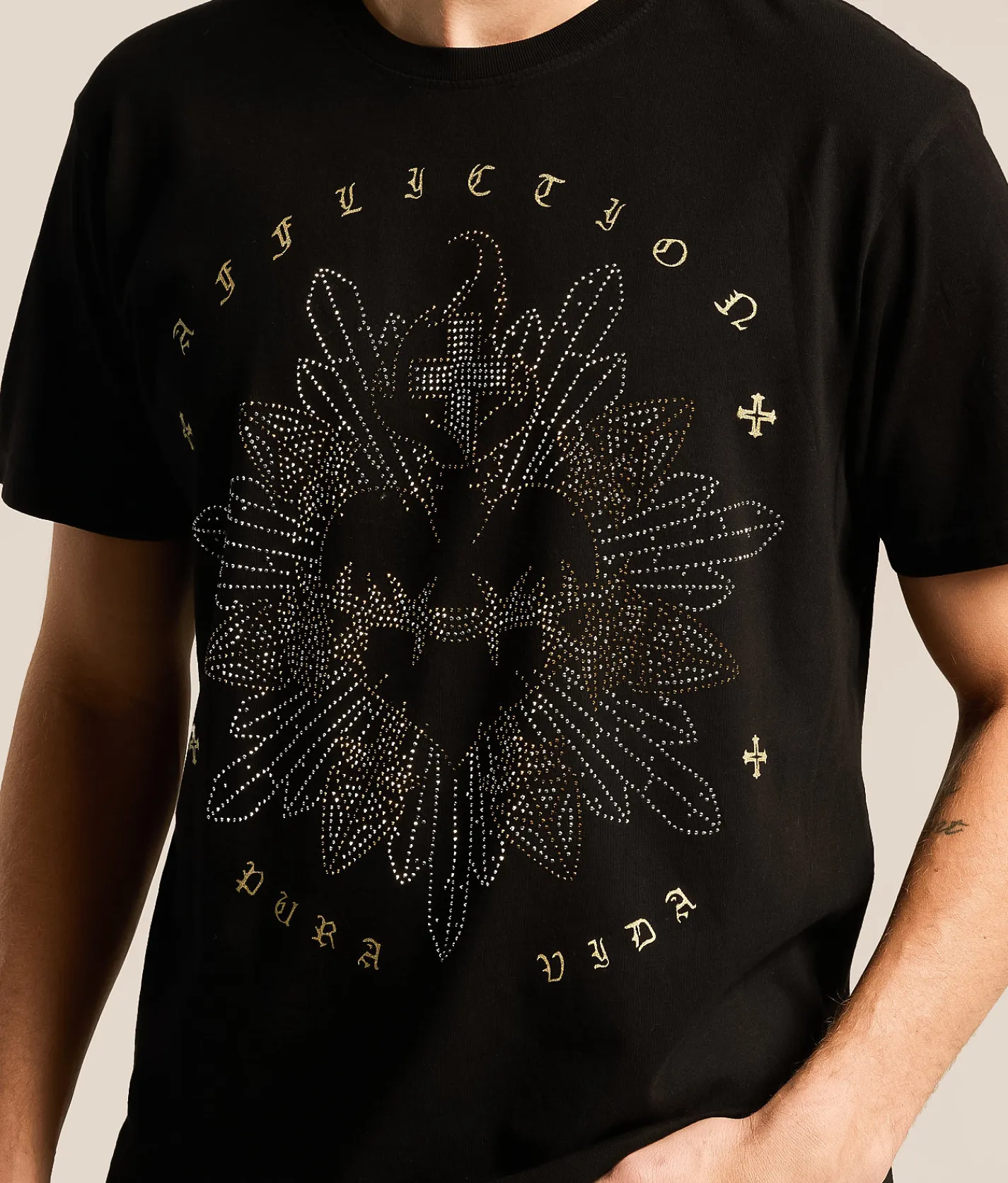 Affliction Soul Devout T-Shirt Black Hot
