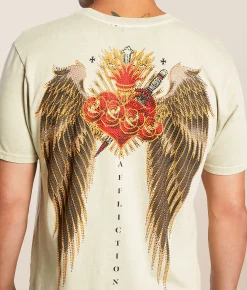 Affliction Soul Reborn T-Shirt Peyote Pigment Dye Sale