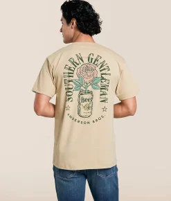 Tops|Graphic T-Shirts | Anderson Bros Southern Gentleman T-Shirt Sand
