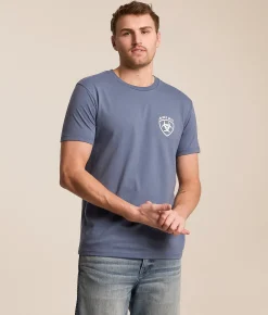 Tops|Graphic T-Shirts | Ariat Southwest Breakthru Shield T-Shirt Grisalle