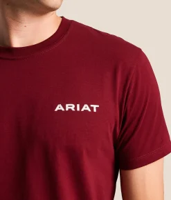 Ariat Southwest Classic T-Shirt Cabernet Discount