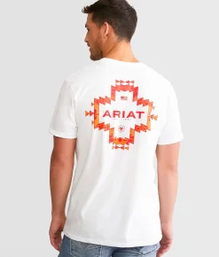 Graphic T-Shirts | Ariat Southwest Crossroad T-Shirt White