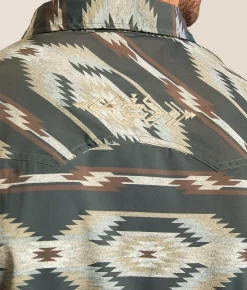 Gentry County Southwestern Athletic Shirt Black Brown Discount