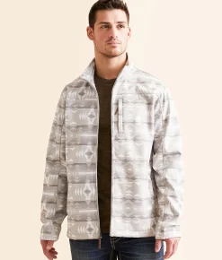 Gentry County Southwestern Jacket Cream Discount