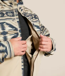 Ariat Southwestern Softshell Jacket White Pepper Online