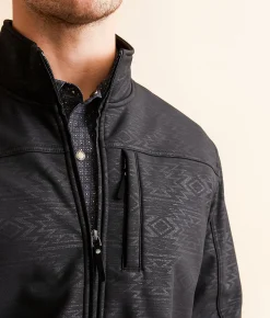 Coats & Jackets | Gentry County Southwestern Softshell Jacket Black