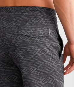Bottoms|Swimwear | Departwest Southwestern Stretch Boardshort Grey