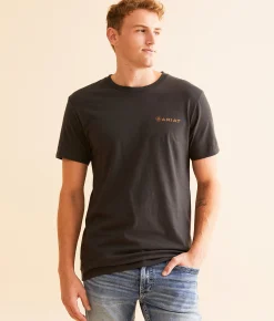Ariat Southwest Hideout T-Shirt Vintage Black Clearance