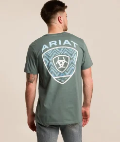 Ariat Southwest Rattler T-Shirt Balsam Green Best