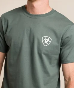 Tops | Ariat Southwest Rattler T-Shirt Balsam Green