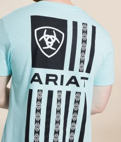 Ariat Southwest Split T-Shirt South Seas Hot