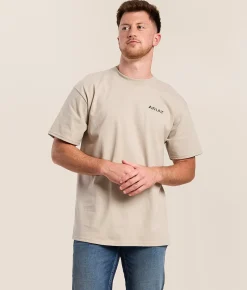 Ariat Southwest Watercolor T-Shirt Silver Grey Online
