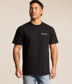 Ariat Southwest Wooden Reticle T-Shirt Black Discount