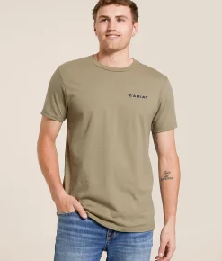 Ariat Southwest Wooden Retro T-Shirt Fallen Rock Discount