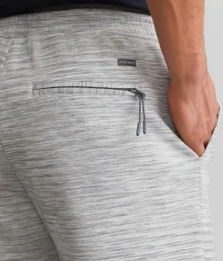 Bottoms|Shorts | Departwest Space Dye Lounge Short Grey White