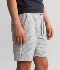 Bottoms|Shorts | Departwest Space Dye Lounge Short Grey White