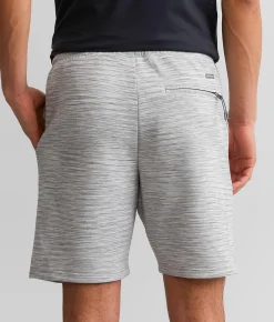 Bottoms|Shorts | Departwest Space Dye Lounge Short Grey White