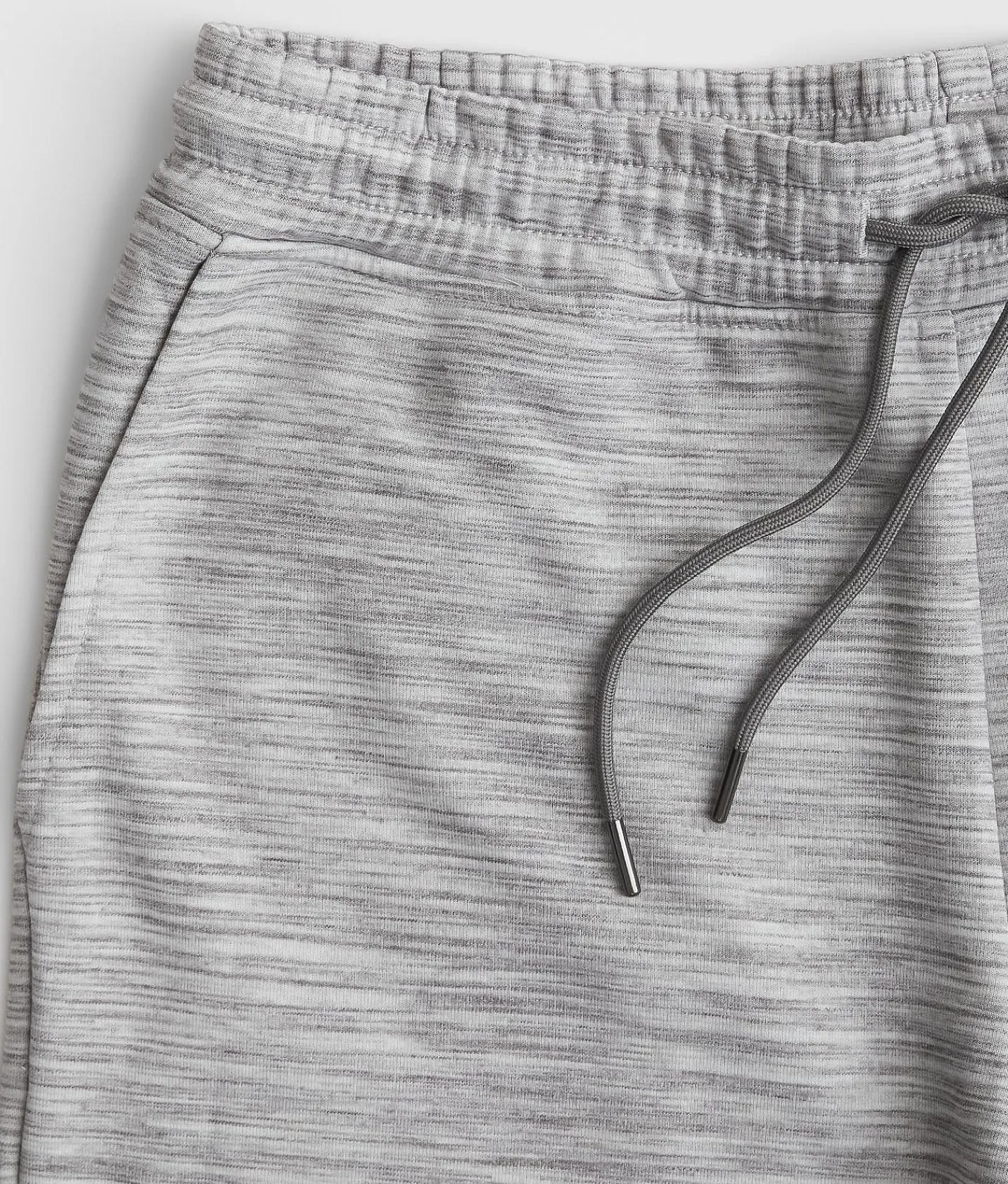 Bottoms|Shorts | Departwest Space Dye Lounge Short Grey White