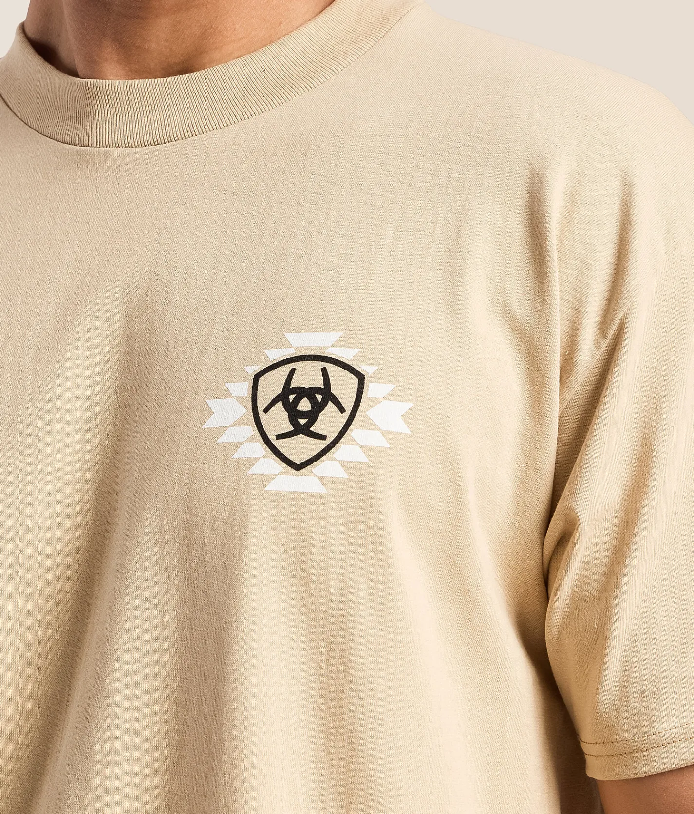 Tops|Graphic T-Shirts | Ariat Spade Bronc T-Shirt Sand