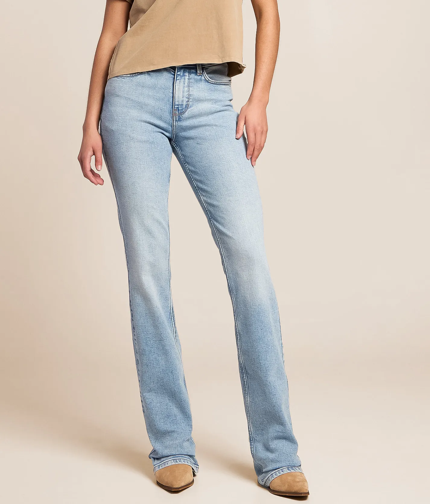 Jeans|Bottoms | Wrangler® Specialty Boot Stretch Jean Oasis