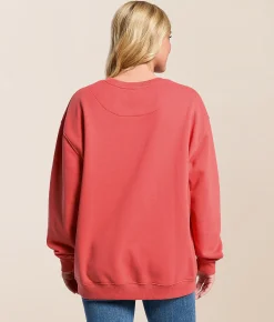 Life Clothing Speedway Racing Pullover Spiced Coral Hot