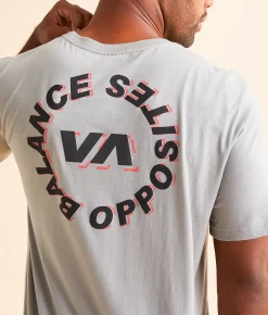 Graphic T-Shirts | RVCA Speed Wobble T-Shirt Monument