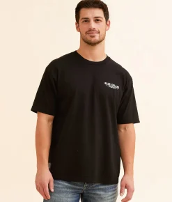 Graphic T-Shirts | Howitzer Speedy Service Blue Collar T-Shirt Black