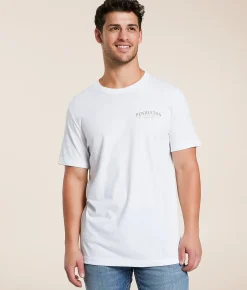 Graphic T-Shirts | Pendleton Spider Rock Longhorn T-Shirt White