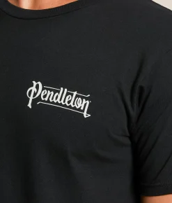 Graphic T-Shirts | Pendleton Spider Rock Shield T-Shirt Black