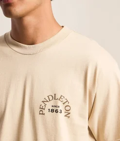 Pendleton Spider Rock Skull T-Shirt Sand Best