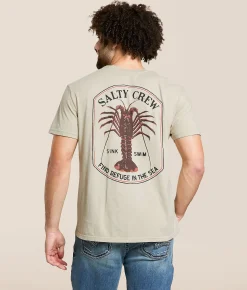 Tops|Graphic T-Shirts | Salty Crew Spiny Classic T-Shirt Bone